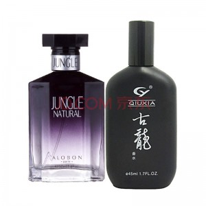 雅邦 ALOBON/男士古龙香水50ML 男香水 清新感性香调 丛林+古龙45ML3套瓶